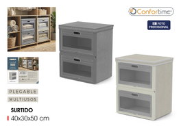 Confortime Caja de Almacenamiento Plegable 40x30x50 cm (Pack de 6)