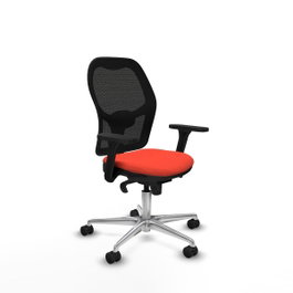 PIQUERAS Y CRESPO Silla de oficina Jorquera Naranja oscuro y Negro