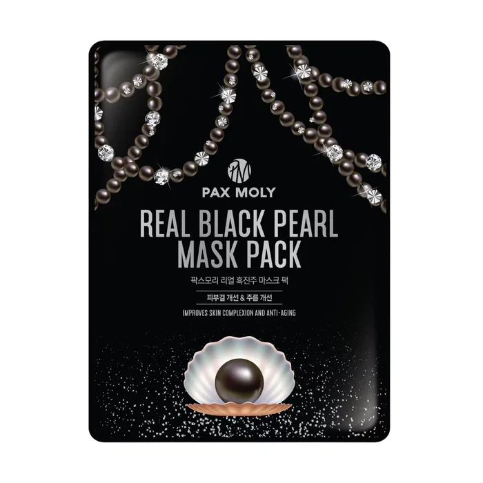 PaxMoly Real Black Pearl Mascarilla facial Antienvejecimiento 25 ml PaxMoly Real Black Pearl Mascarilla facial Antienvejecimiento 25 ml