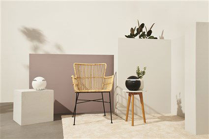 Duux DUAP02 Purificador de Aire Sphere Blanco con Difusor de Aceites Esenciales