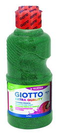 Giotto Témpera Glitter Verde Botella 250 mL