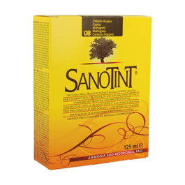 Sanotint Classic Tinte de Cabello Nº8 Caoba - Coloración Duradera y Cobertura de Canas