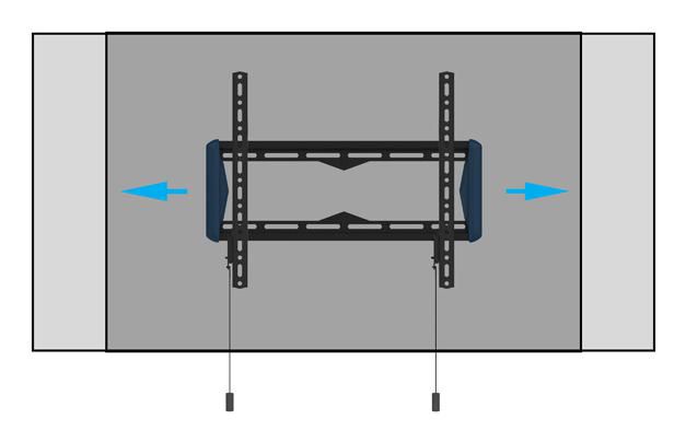 B-Tech BT5441 Montaje de Pared Plano para Pantalla (VESA 400x400mm) hasta 50kg