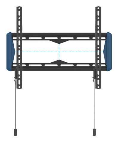 B-Tech BT5441 Montaje de Pared Plano para Pantalla (VESA 400x400mm) hasta 50kg