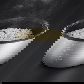 Russell Hobbs 23570-56 Arrocero Maxicook para 14 Tazas de Arroz con Recipiente Antiadherente de 5L y Tapa de Cristal en Acero Inoxidable