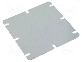 FIBOX Placa de ensamblaje de acero zincada MNX MIV125