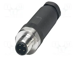 PHOENIX CONTACT Conector M12 enchufe recto 4 pines dorado IP65