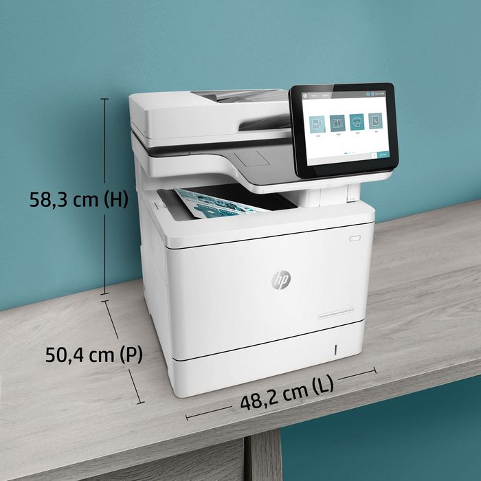 HP LaserJet Enterprise Flow MFP M578c Impresora Multifunción Láser Color A4 HP LaserJet Enterprise Flow MFP M578c Impresora Multifunción Láser Color A4