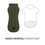 Nayeco Jersey de Punto Trenza Verde 50cm