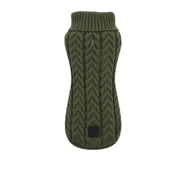 Jersey Punto Trenza Verde