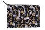 DKD Home Decor Funda para iPad Negro Amarillo 1 x 25 x 34 cm