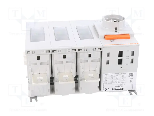 LOVATO ELECTRIC Interruptor de aislamiento GA 250A para raíl DIN