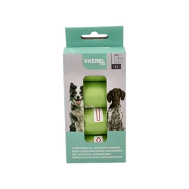 Kerbl Bolsas para Excrementos de Perro Biodegradables, 4 Rollos con 20 Bolsas Cada Uno, Plástico EPI
