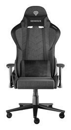 GENESIS Nitro 550 G2 Butaca para jugar, Asiento Acolchado Negro, Gris