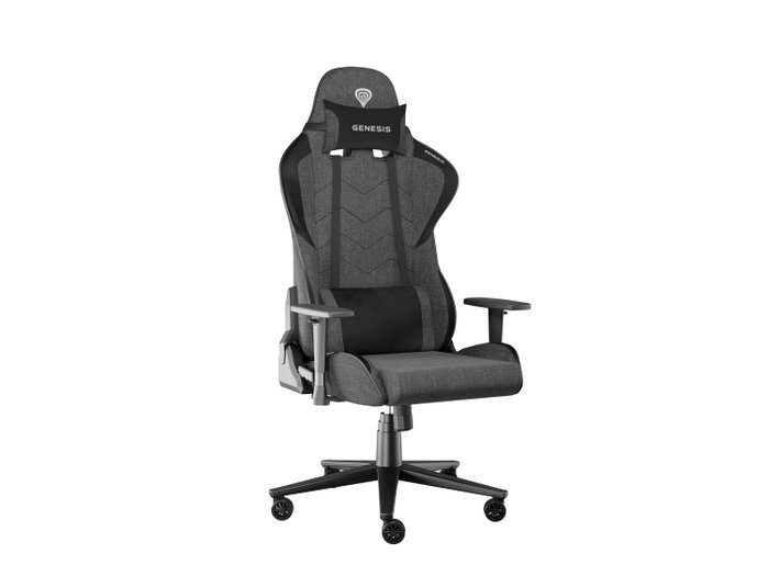 GENESIS Nitro 550 G2 Butaca para jugar Asiento Acolchado Negro, Gris