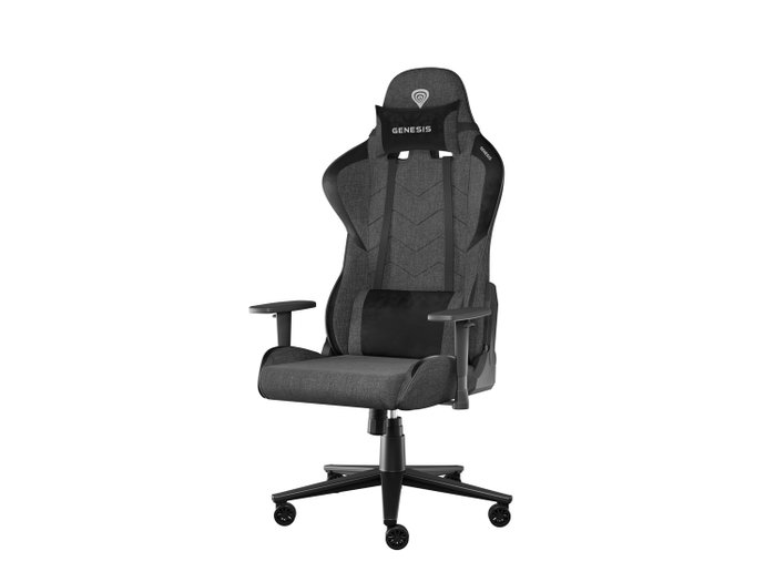 GENESIS Nitro 550 G2 Butaca para jugar Asiento Acolchado Negro, Gris