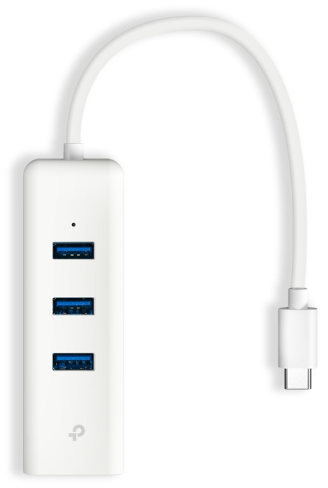 TP-Link UE330C Adaptador de Red Ethernet USB 3.0 USB-C Gigabit 1000 Mbit/s 3 Puertos Blanco TP-Link UE330C Adaptador de Red Ethernet USB 3.0 USB-C Gigabit 1000 Mbit/s 3 Puertos Blanco