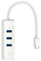 TP-Link UE330C Adaptador de Red Ethernet USB 3.0 USB-C Gigabit 1000 Mbit/s 3 Puertos Blanco