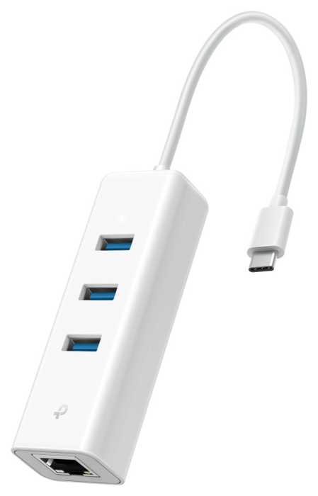 TP-Link UE330C Adaptador de Red Ethernet USB 3.0 USB-C Gigabit 1000 Mbit/s 3 Puertos Blanco TP-Link UE330C Adaptador de Red Ethernet USB 3.0 USB-C Gigabit 1000 Mbit/s 3 Puertos Blanco
