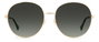 Jimmy Choo BIRDIE-S-PEF-IB Gafas de sol de metal con cristales gris verde
