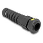 DeLOCK Prensacables M20 con ventilación y alivio de tensión IP68 Negro (2 unidades)