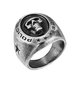 Police PEAGF2212103 Anillo Vertex para Hombre en Acero Inoxidable Gris