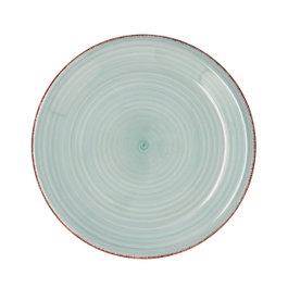 Quid Plato Llano Cerámico Vita Aqua Turquesa 27 cm