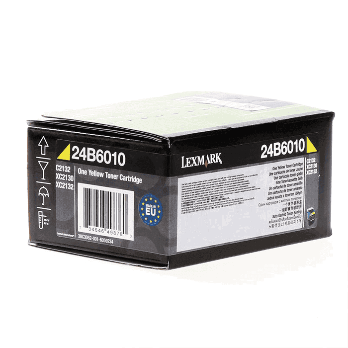Lexmark 24B6010 Cartucho de Tóner Amarillo Lexmark 24B6010 Cartucho de Tóner Amarillo