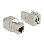 DeLOCK 86288 Módulo Keystone RJ45 Cat.6A Angular Beige