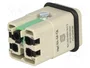 HARTING Han 4A - Plantilla de contacto macho Quick Lock