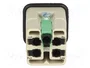 HARTING Han 4A - Plantilla de contacto macho Quick Lock