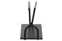 DKD Home Decor Soporte de Hierro para Palo Santo Negro