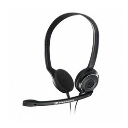 EPOS Sennheiser PC 8 USB - Auriculares diadema estéreo con micrófono unidireccional cancelación ruido para PC, Mac, PS4, llamadas online, color negro
