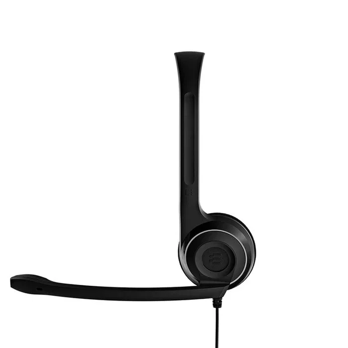 EPOS PC 8 USB Auriculares con micrófono para PC y Mac - Cancelación de ruido, plug & play, diseño ligero, control en línea, color negro