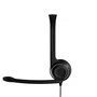 EPOS PC 8 USB Auriculares con micrófono para PC y Mac - Cancelación de ruido, plug & play, diseño ligero, control en línea, color negro