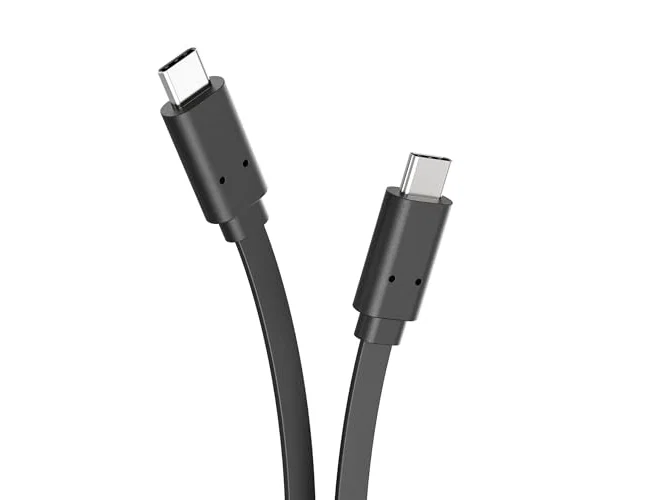 Tnb Cable USB-C a USB-C Plano 30 cm Negro Tnb Cable USB-C a USB-C Plano 30 cm Negro