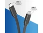 Tnb Cable USB-C a USB-C Plano 30 cm Negro