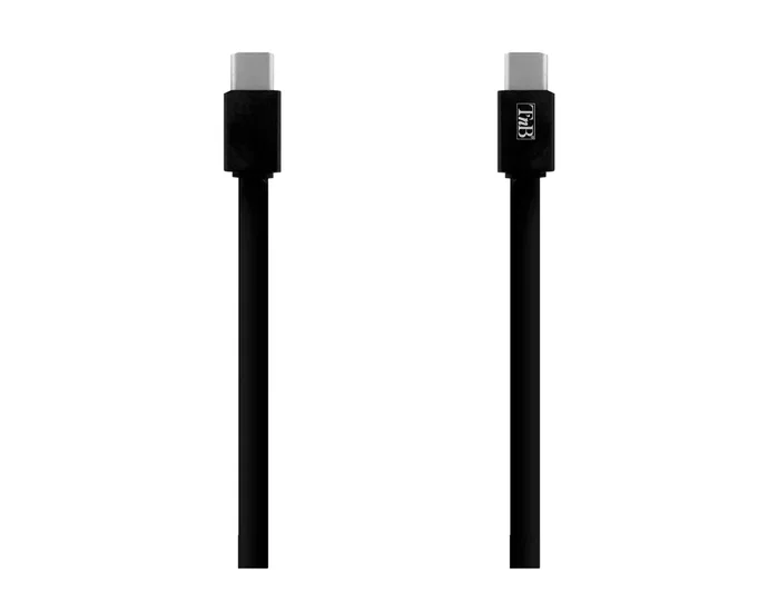 Tnb Cable USB-C a USB-C Plano 30 cm Negro