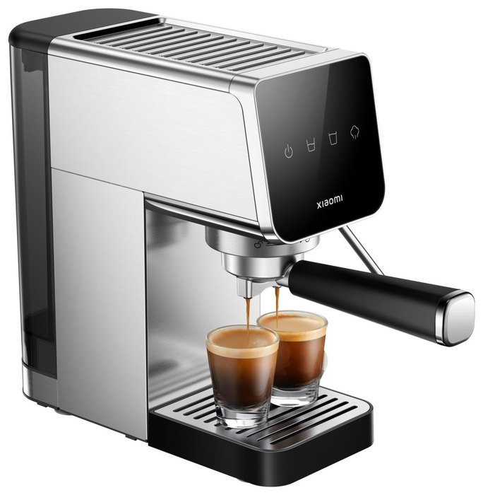 Xiaomi Máquina de Café Espresso Semiautomática Plateada 20 bares 900 ml