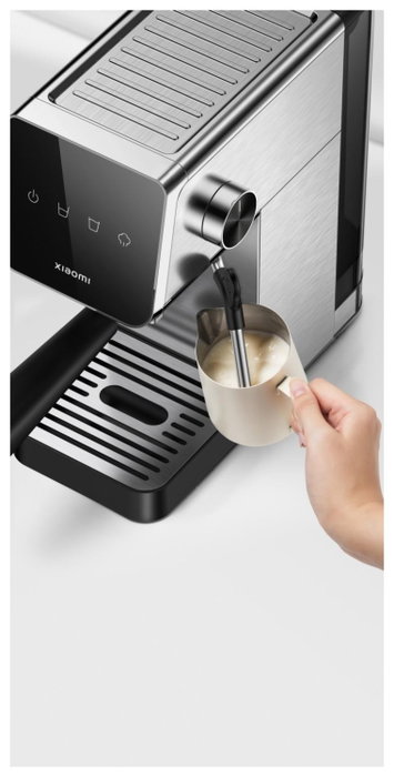 Xiaomi Máquina de Café Espresso Semiautomática Plateada 20 bares 900 ml