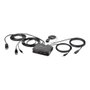 StarTech.com C2-D46-UAC-CBL-KVM Interruptor KVM Híbrido 2 Puertos USB-A/USB-C Negro