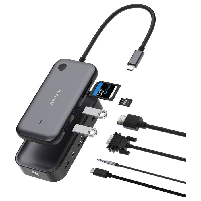 Verbatim Adaptador Pantalla Inalámbrica USB Tipo-C Share My Screen 1080P WDA-02 1xHDMI 1xUSB Verbatim Adaptador Pantalla Inalámbrica USB Tipo-C Share My Screen 1080P WDA-02 1xHDMI 1xUSB