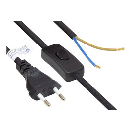 GoodConnections Cable de alimentación Alcasa P0386-S015 de 1,5 m