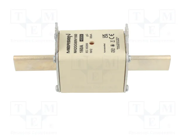 MERSEN Fusible NH2 de cerámica industrial 160A 690VAC