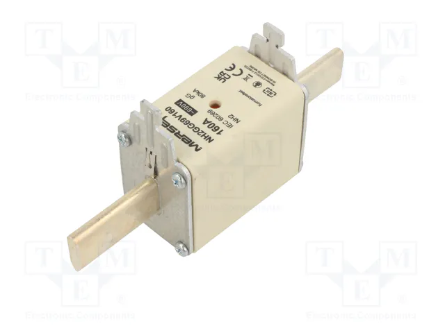 MERSEN Fusible NH2 de cerámica industrial 160A 690VAC