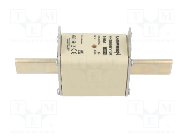 MERSEN Fusible NH2 de cerámica industrial 160A 690VAC