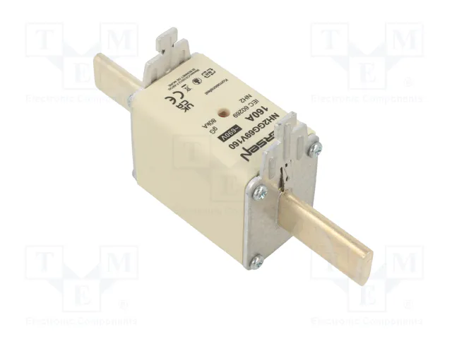 MERSEN Fusible NH2 de cerámica industrial 160A 690VAC