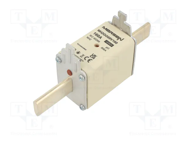 MERSEN Fusible NH2 de cerámica industrial 160A 690VAC