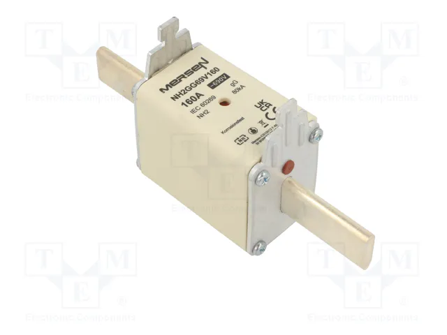 MERSEN Fusible NH2 de cerámica industrial 160A 690VAC