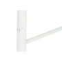 DKD Home Decor Toallero Blanco Madera 4.5 x 176 x 53.5 cm